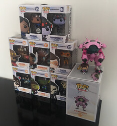 My Overwatch Collection So Far!